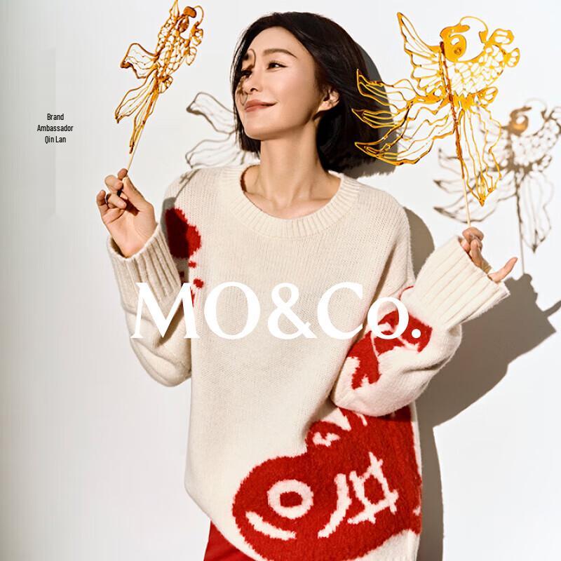 

MO&Co. Qin Lan Collection Chunky Lambswool Sweater M