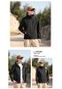 Unisex Spring Windproof Hooded Mountaineering Jacket with Custom Logo
