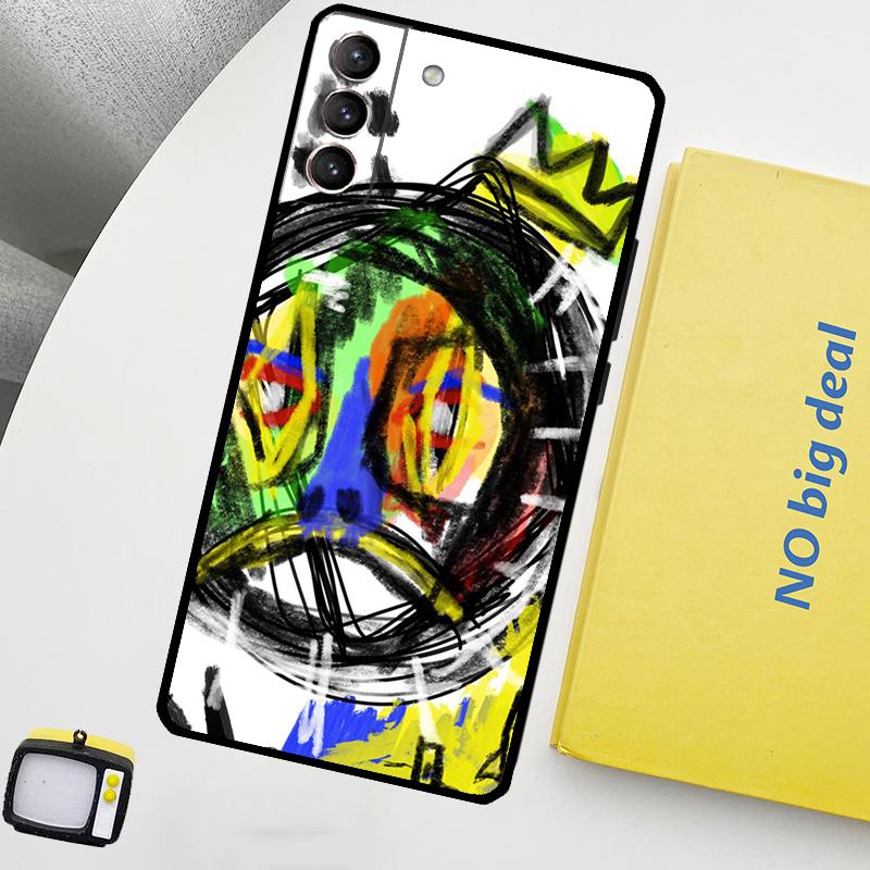 Graffiti Phone Case For Samsung Galaxy S24 Ultra S20 S21 S22 S23 Plus S9 S10 S24 FE S25 Ultra Cover