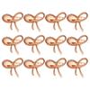 1/6/12pcs Gold Napkin Holder Metal Dinnig Table Decoration Exquisite Napkin Ring Buckles  Kitchen