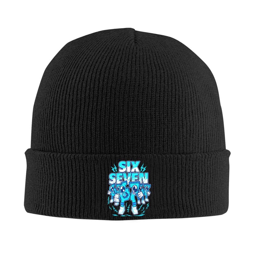 67 Meme Six Seven 6 7 Italian Brainrot Birthday Beanie Hats Skullies Beanies Men Women Elastic Caps Autumn Winter Bonnet Hats