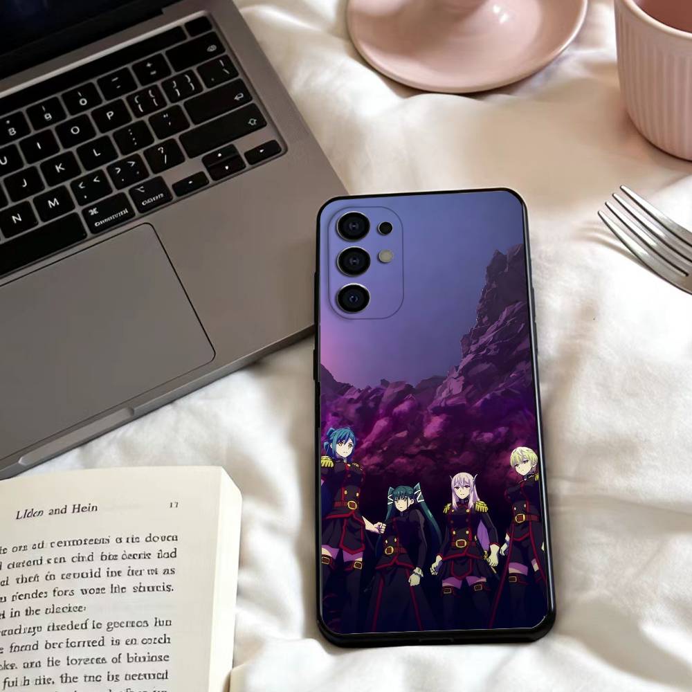 Anime C-Chained Soldier  Phone Case For Samsung S25,24,23,22,30,21,10,9,Ultra,Plus,Lite,FE,4,5 G Soft Black Case