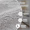 Sherpa Plüsch Anti-Rutsch Sofabezug Deko Weiches Sofa Handtuch Couch Kissen 1/2/3/4 Sitzer für Wohnzimmer Moderne Möbel Schutz