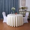 Round Tablecloth Circular Polyester Table Cover Polyester Navy Blue Table Cloth For Hotel Banquet Birthday Party Table Decor