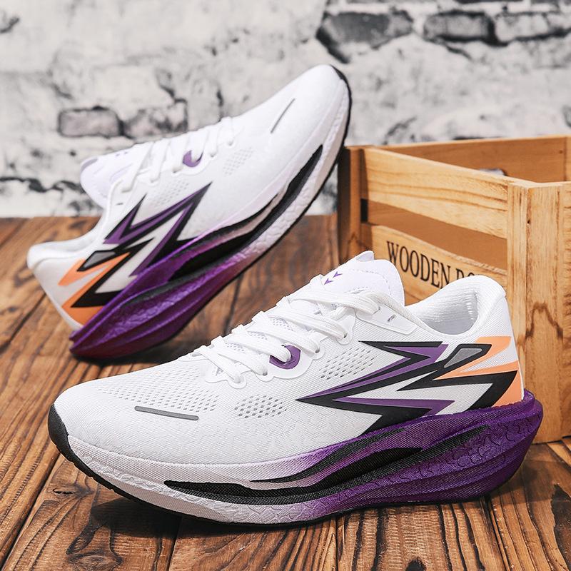 2025 autumn new lightweight carbon plate breathable sports youth running shoes trendy shoes men's and women's sneakers