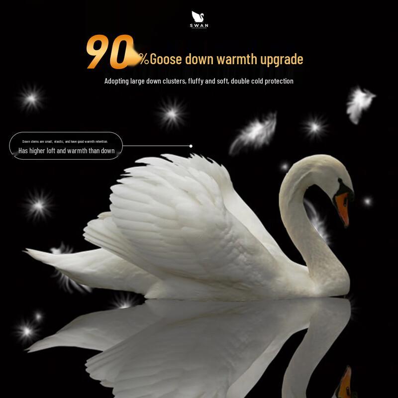 Hodo Men's 90% Goose Down Business Casual Straight-Leg Pants