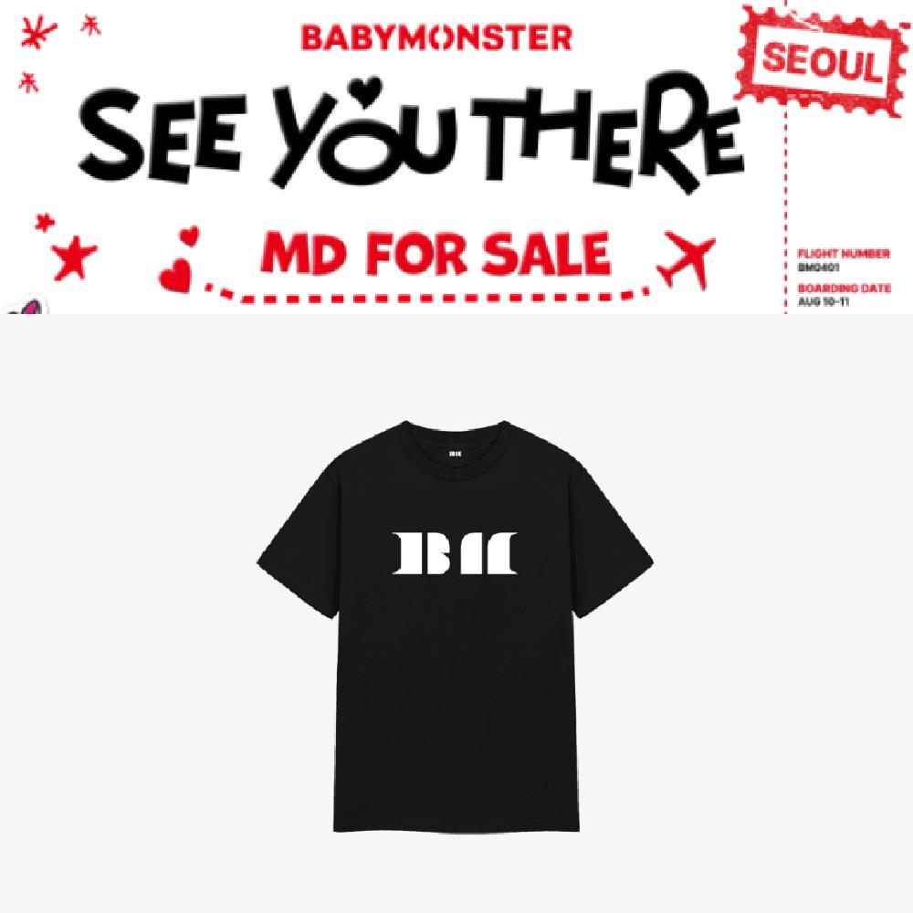 

Футболка с символом 2nd MD от BABYMONSTER SEEYOUTHERE M size