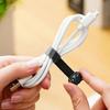 1/4PCS Cat Data Cable Storage Strap Velcro Cable Tie Cable Organizer Computer Cable Tie Organizing Wire Fixer