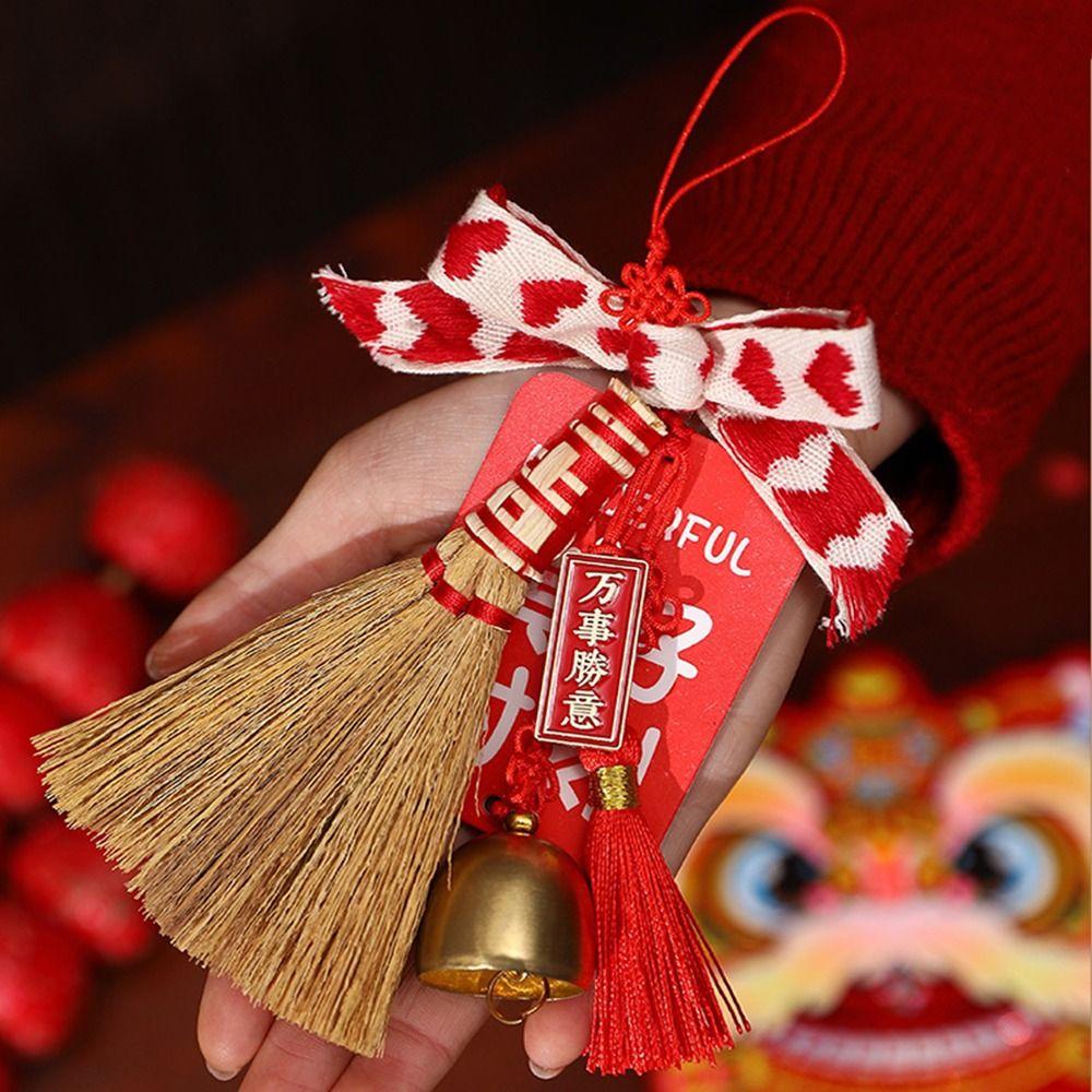 Traditional Spring Festival Wreath Chinese Style Spring Festival Ornament  Door Decorations