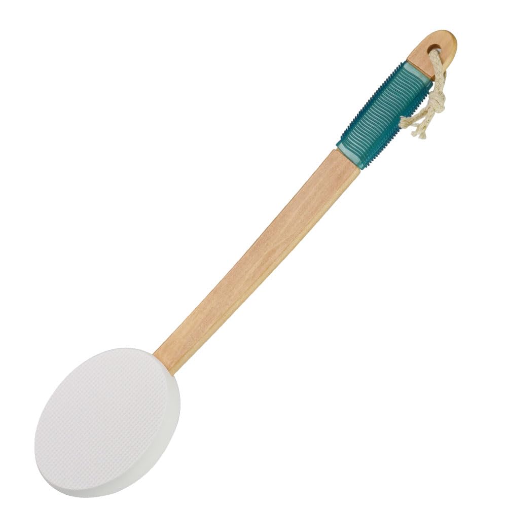 

Curved back scratcher for applying cream to your back. Self-care, wide-area application, spot application, washable, hangable, sturdy.