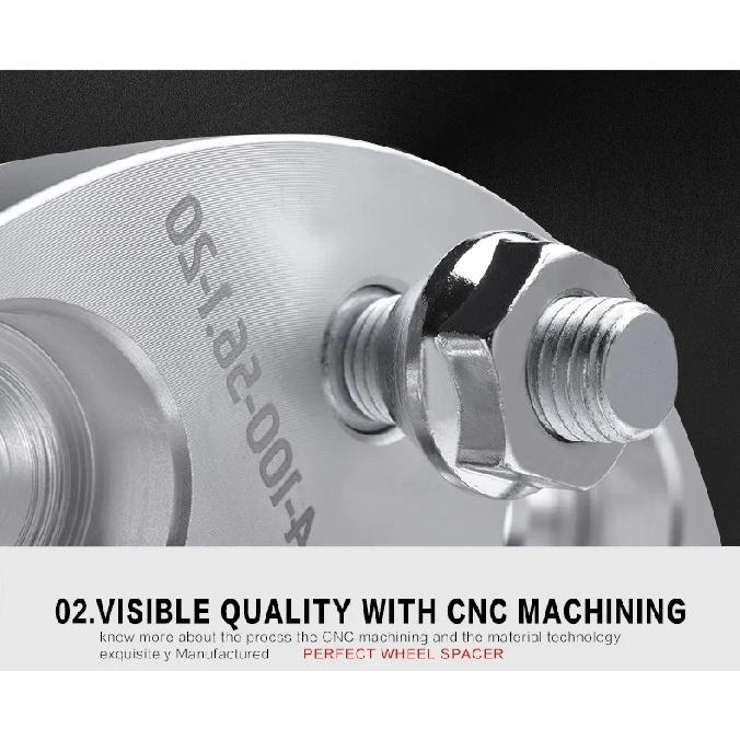 Adapter dystansu koła PCD 5x108 CB 63.4 do Range Rover Evoque LR2 Volvo S60 Jaguar E-Pace I-Pace PoleStar M14x1.5 1 sztuka