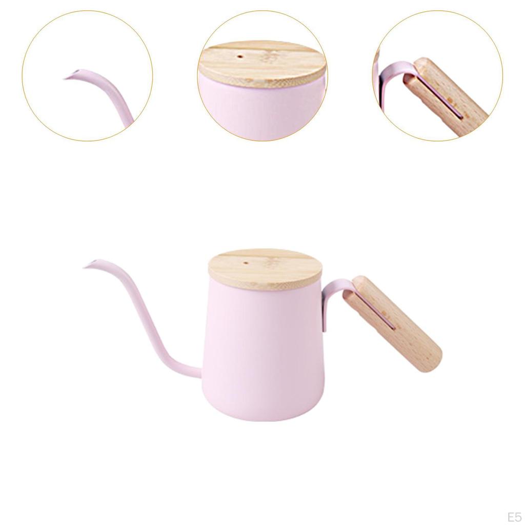 250ml Verbrühschutz Kleine Schwanenhals-Kaffeekanne für Handaufguss und Tee