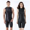 2mm CR Neopren Ganzkörper-Neoprenanzug Tauchen Schwimmen Wassersport Herren Kurzer Schnitt Thermisch Warm
