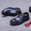 Light Luxury Cowhide Sole Goodyear Handmade Shoes Men's Shoes Genuine Leather Trend Business Shoes Men's British Men's Leather Shoes