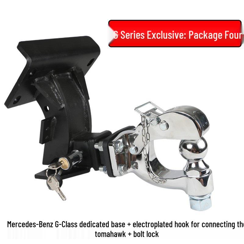 Compatible with Mercedes-Benz G-Class (G500, G350, G63, W463) rear tow bar modification, including unlicensed tow hooks.