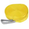 VidaXL Corde lâche pour slackline 15 m x 50 mm 150 kg Jaune