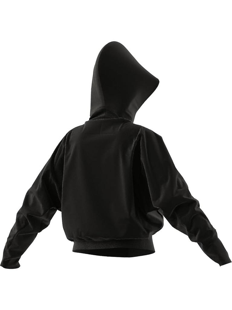 Adidas IKU99 Black Size Women's Z.N.E. Full-Zip Hoodie, (IN5128), J/M