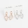 Women's Cubic Zirconia Drop Silver Earrings