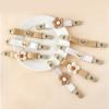 2Pcs Elastic Portable For Children Anti-Slip Hanging For Baby Pants Strap Clip Suspenders Clip Bear Strap Clip Shoulder Clip