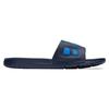 Nike Benassi Solarsoft Slide Men Slides Black Blue 431884-440