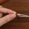 Universal Phone Lanyard with Luxury Metal Clip Short Chain Detachable Strap for Everyday Casual or Professional Use