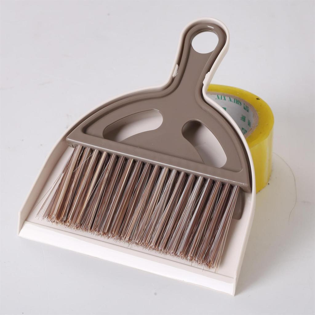 Children's Mini Desktop Broom & Dustpan Set for Keyboard Cleaning