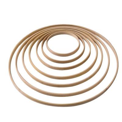 Cross Embroidery Shed Round Bamboo Circle Bamboo Hanging Flower Wreath Ring 10-30cm Bamboo Hoop Frame Garden