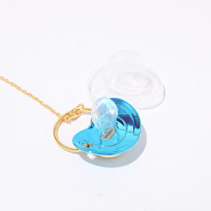Popular Evil Eye Pacifier Set with Anti-Drop Chain for Babies