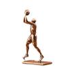 Nee. 24 Kobe Bryant Bronzen Beeldje 5,8 cm - Cadeau voor basketbalenthousiastelingen, Cadeau voor Hem