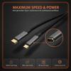 Pd100W Usb C Fast Charging Cable Usb 3.2 20Gbps 8K 3 Type C To Type C Data Cord For Laptop Phone