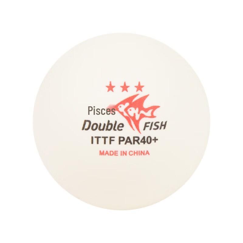 Double Fish 3-Star Paris Commemorative Table Tennis Ball