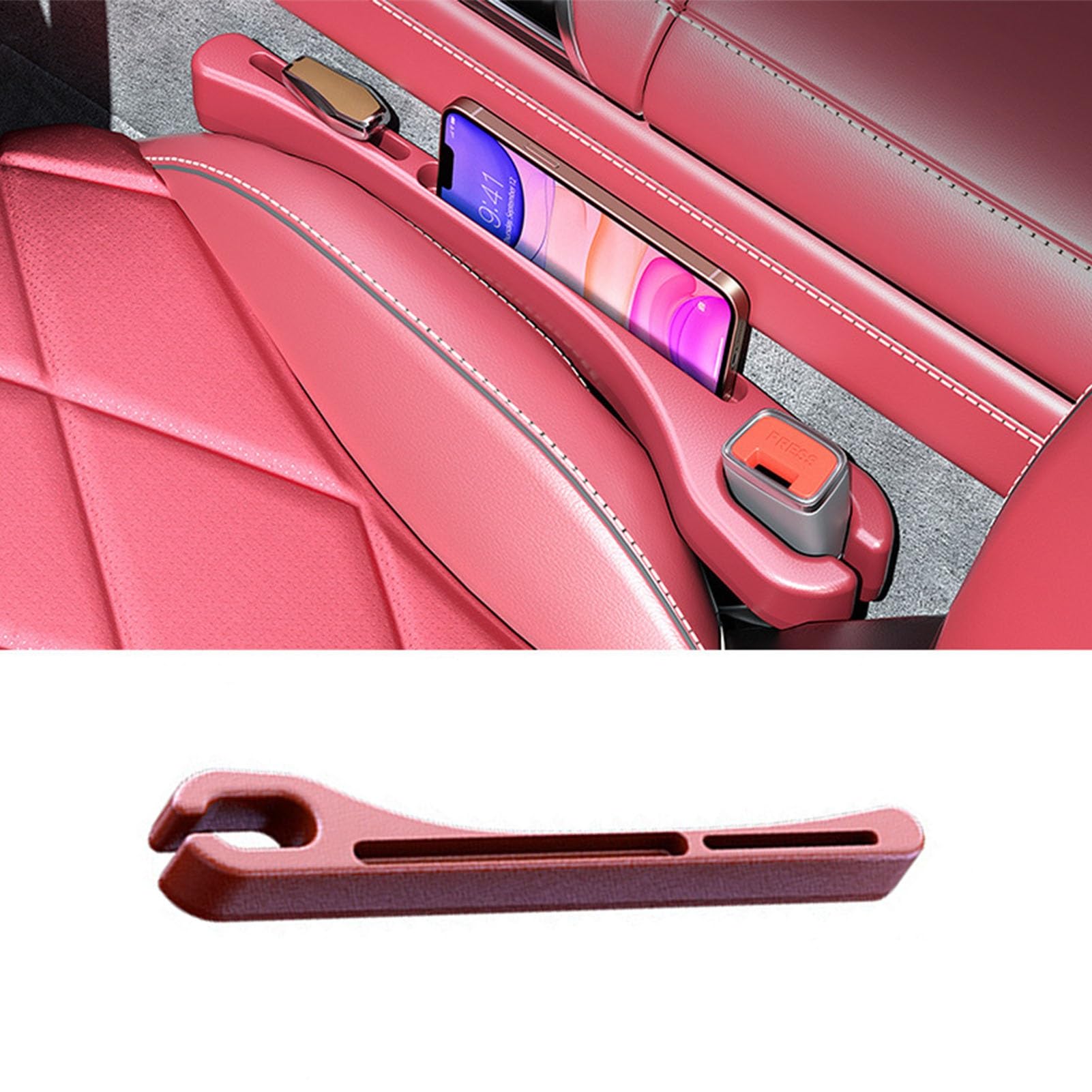 

[2024 Model & Multi-functional Storage] Gap Filler Seat Cushion Suitable for Mazda CX-60 / розовый