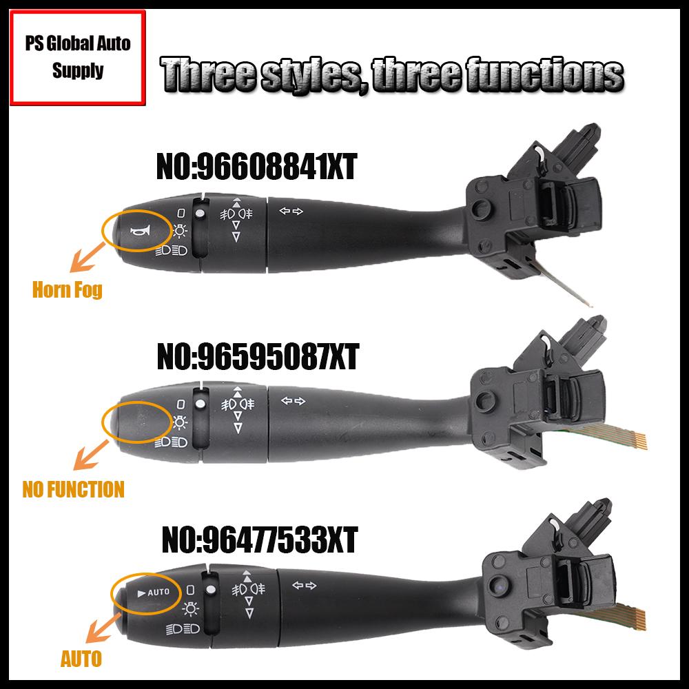 Car Indicator Light Turn Signal Switch Is Applicable to Citroën Peugeot 307 308 207 206 OE:96608841XT 96595087XT 96477533XT