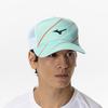 Mizuno Tennis Blue One Size Fits Club Activities Hat Cap, 62JWC004, Unisex, Turquoise, All,