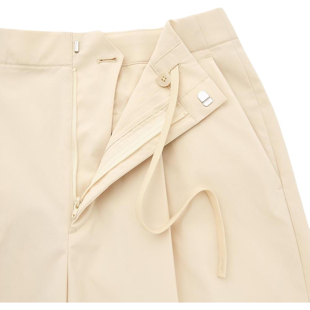 Uniqlo × THEORY Solid Versatile Pleated Casual Shorts Women Shorts 448575-30