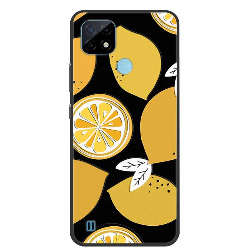For Realme C21Y Case 3D Flower Emboss Soft Silicone Phone Case For OPPO Realme C21Y RMX3261 Capa TPU Funda Realmi C21 Y Coque