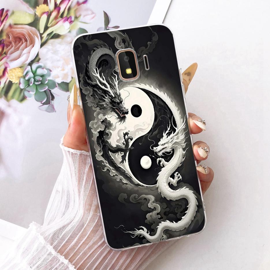 For Samsung Galaxy J2 Core 2018 Case SM-A260F Luxury Butterfly Tree Painted Cover Soft Slim Phone Case For Samsung J2 Core Shell