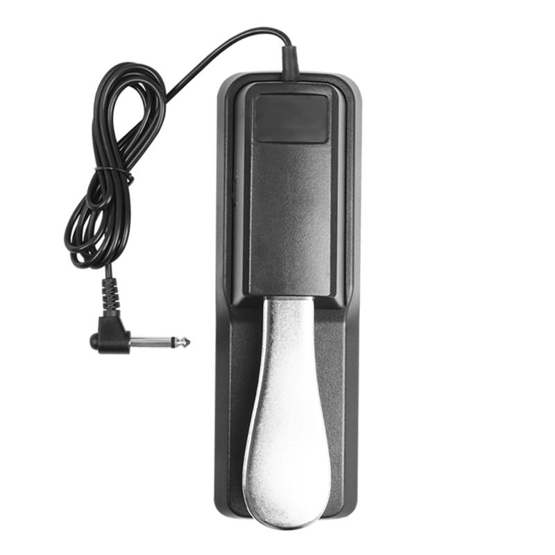 Piano Sustain Pedal, Keyboard Sustain Pedal for Digital Piano with Antislip Bottom For MIDI Keyboards, Digital Pianos 1