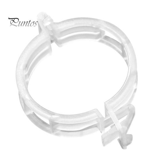 

500 шт. зажимов для шпалер, многоразовые пластиковые зажимы для вьющихся растений, мягкие садовые зажимы для томатов, винограда, огурцов белый