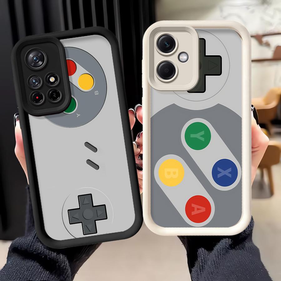 Retro Game Console Pattern Phone Cover Case for Xiaomi Poco F8 X3 NFC C50 X3 Pro C51 C61