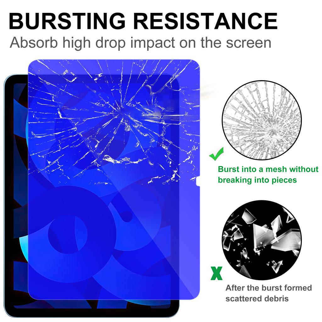 For iPad Air 11 (2025)/(2024) Screen Protector Blue Light Blocking Tempered Glass Film