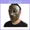 Slipknot Halloween Mask With Clown Face And Zipper Mouth For Costume Parties