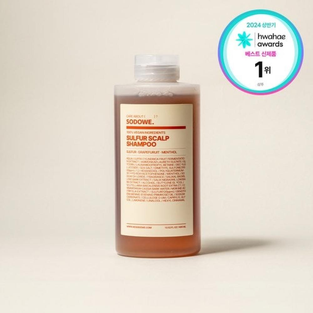 

Sawdoo Sulphur Oil Pulling Scalp Shampoo 400ml