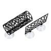 Fish Bed Tunnel Safe Small Hole Hollow Fish   Resting Tube with Suction Cup for Fish   Aquarium