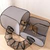 Faltbarer Katzen-Spielgehege, Sonnenfester Belüftungstunnel, Haus für Entspannung im Freien, Katzenunterstand, Ruhe-Nutzung