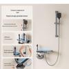 Futuristic Digital Display Thermostatic Shower Set with Ambient Light