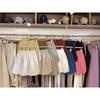 Yinmu Elastic High Waist A-line Plus Size Casual Summer Skirt