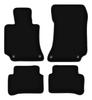 BASIC schwarze Velours-Fußmatten für: Mercedes E W212 Limousine, Kombi, Coupé (2009-2016)