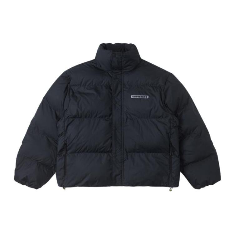 

New Converse Puffer Jacket Men s Black 10025257-A01 XL