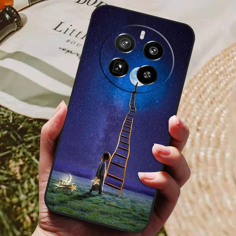 Für Realme 12 Pro Plus Hülle Luxus Handy Silikon Rückseite für Realme 12 Plus Hüllen Realme12 pro+ plus Schutzhülle Capas